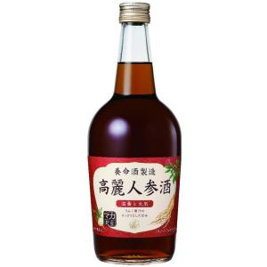ギフト プレゼント お歳暮 クリスマス プレゼント リキュール 高麗人参酒 700ml瓶 1本単位 養命酒製造