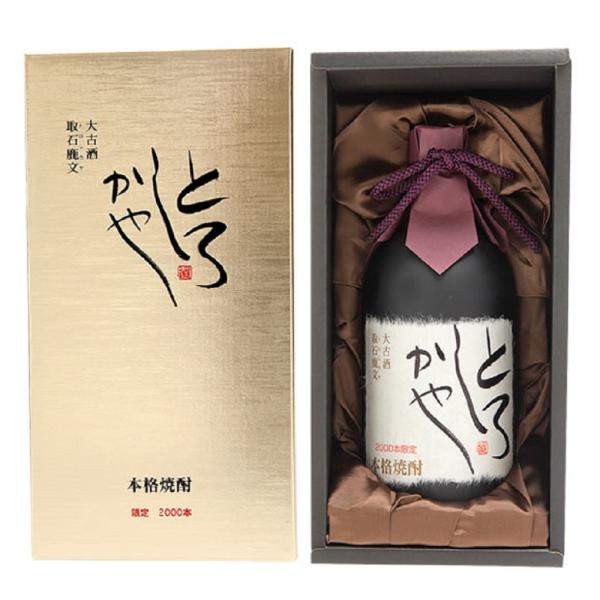 米・麦ブレンド焼酎 大古酒 38° 六調子 取石鹿文 とろしかや 720ml 瓶 箱入り 熊本県 六...