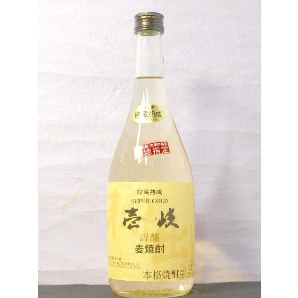 ギフト プレゼント お歳暮 クリスマス 麦焼酎 1ケース単位 壱岐スーパーゴールド22度720ml×...