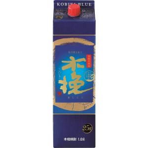 ギフト プレゼント お歳暮 クリスマス 芋焼酎 2ケース 25度 木挽ＢＬＵＥパック 芋 1.8Lパック 12本 雲海酒造 一部地域送料無料｜nondonkai