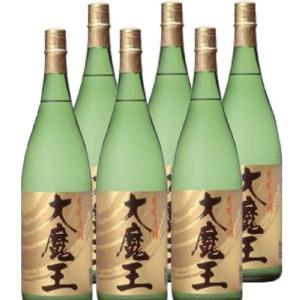 ギフト プレゼント お歳暮 クリスマス 焼酎 芋焼酎 25度 大魔王 1.8L瓶 1ケース6本入り 宮崎県 濱田酒造 一部地域送料無料｜nondonkai