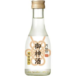 【金箔入り お祝い お供え まとめ買い】月桂冠 御神酒 純金箔入 [ 日本酒 13.5度 中口 日本 京都府 180ml×20本 瓶 ]