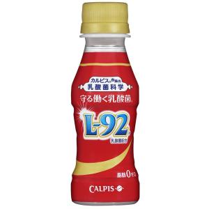 乳性飲料 守る働く乳酸菌 L-92 100ml ＰＥＴ 2ケース単位 60本入り アサヒ飲料