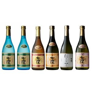 焼酎 芋焼酎 飲み比べ 七窪5種飲み比べ6本セット 720ML6本 七窪2本 七窪芋々彩々1本 七窪...