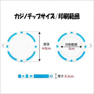 名入れ ゴルフマーカー カジノチップ オリジナ...の詳細画像2