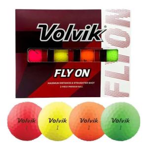 Volvik（ボルビック） ゴルフボール FLY ON フライオン マット仕上げ