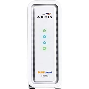ARRIS SURFboard SB6183 DOCSIS 3.0 Cable Modem - Retail Packaging - White by Arris