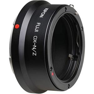 KIPON FUJI OX-NIK Z マウントアダプター 対応レンズ：フジフイルムAXマウントレンズ ー対応ボディ：ニコンZマウント