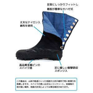 荘快堂 スパイク地下足袋大ハゼ8枚 I-10-...の詳細画像1