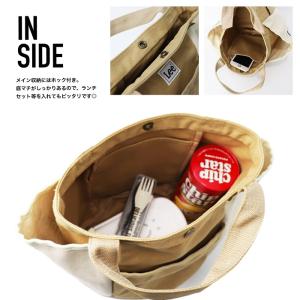 Lee リー コットントートバッグ トートバッ...の詳細画像3