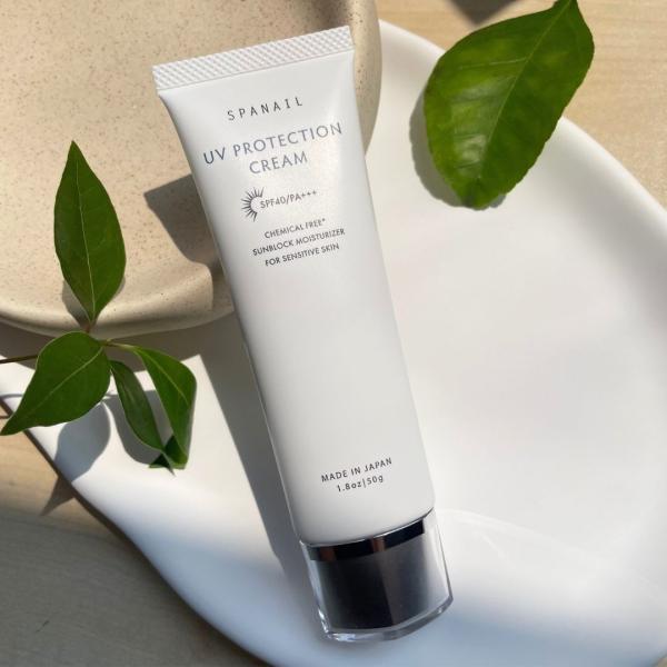 スパネイル 公式 UVクリームS 50g SPF40 PA+++ 日焼け止め 紫外線対策 化粧下地 ...