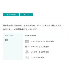 ニイタカ ニューケミクール 油汚れ用強力洗浄剤...の詳細画像5