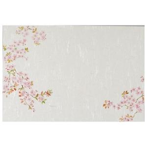 テーブルマット　T-108　桜1(4月)　100枚【取り寄せ商品・即納不可】