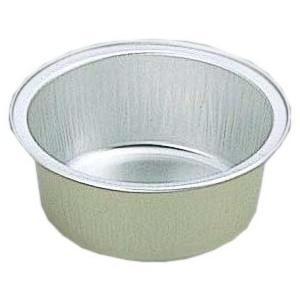 丸型スムース　8cm　深型　A3100D　100枚シュリンク包装【取り寄せ商品・即納不可】