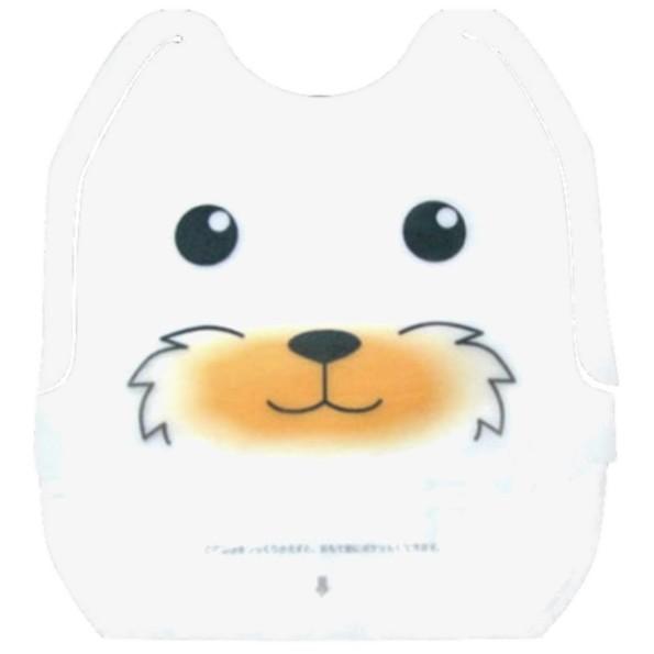 子供エプロン　ポケット付　こいぬ　310×350mm　250枚入【取り寄せ商品・即納不可】