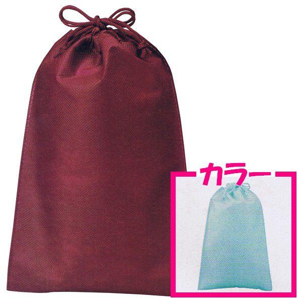 不織布巾着袋(小)　無地　ライトブルー　170×260mm　200枚【メーカー直送・代引き不可・時間...