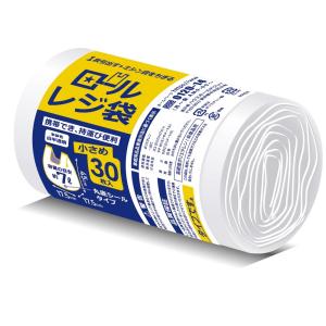 ハウスホールドジャパン 【法人様限定】ロールレジ袋 約7L 黒 丸底