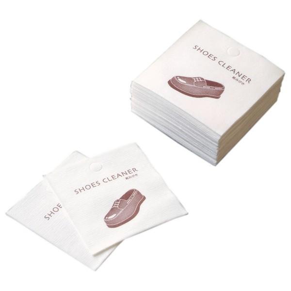 シューズクリーナー　靴みがき　柄入　25枚×80パック●ケース販売お徳用【取り寄せ商品・即納不可・代...