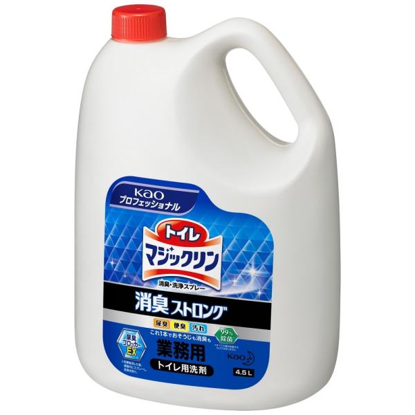 花王　トイレマジックリン　消臭・洗浄スプレー　消臭ストロング　4.5L×4本入●ケース販売お徳用【取...