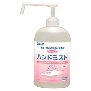 ライオン　手指消毒剤　サニテートAハンドミスト　750mL×6本入●ケース販売お徳用｜nontarou