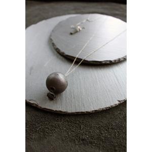 【T.A.S /　ティーエーエス】　UNISEX LEATHER SPHERE NECKLESS ユニセックスレザースフィアネックレス　メンズ　レディース　デザイン　黒　｜nontitletokyo