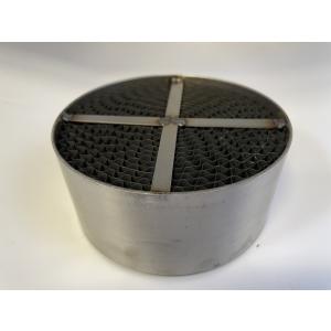 送料無料!! 競技用キャタライザー単品 100φ-50mm 50セル 汎用 触媒