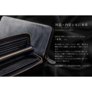 長財布 メンズ ブライドルレザー 財布 GRA...の詳細画像4