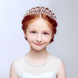 ヘッドドレス 冠 お姫様 かんむり カチューシャ ティアラ 発表会 髪飾り 衣装 コスチューム｜nopnop