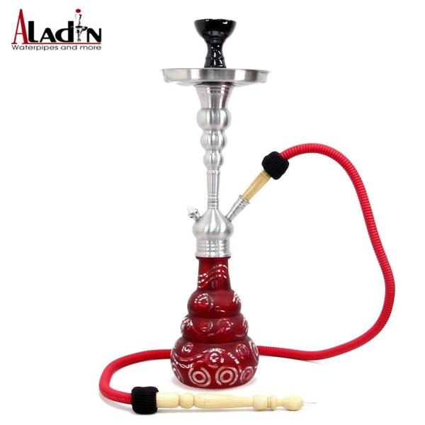 シーシャ パイプ Aladin ROY 20 RED 56cm 水タバコ 水パイプ shisha h...