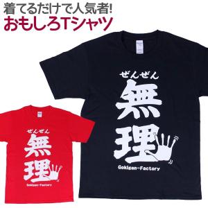 Tシャツ ぜんぜん無理 男女兼用 ユニセックス｜nopnop