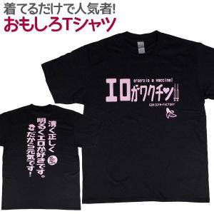 Tシャツ エロがワクチン おもしろ Tシャツ 半袖 メンズ レディース 男女兼用 ユニセックス｜nopnop