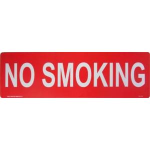 プラスティックサインボード L SIZE CA-L09 NO SMOKING禁煙