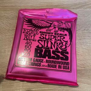 ERNIE BALL アーニーボール　ショートスケール　ベース弦　2854