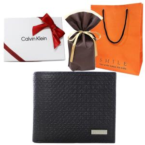 ck Calvin Klein ラッピング済 カルバンクライン メンズ 財布 二つ折り