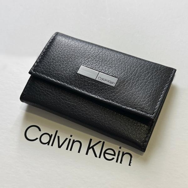 訳あり アウトレット品の為、お値引き 値下げ カルバンクライン メンズ キーケース ブランド 6連 ...