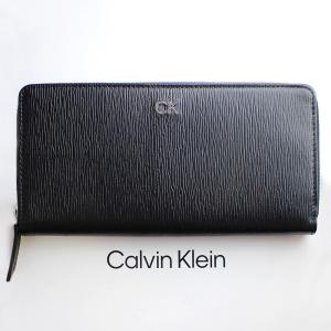 ck Calvin Klein カルバンクライン 長財布 ラウンドファスナー
