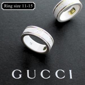 GUCCI グッチ リング 指輪 メンズ レディース ユニセックス 11 13 15号 ホワイト 白 誕生日 爆買 成人 卒業 入学
