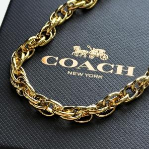 COACH（コーチ） ネックレス ハロー ラウンド ペンダント ネックレス
