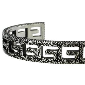 GUCCI グッチ バングル ブレスレット メ...の詳細画像2