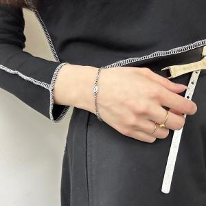 GUCCI グッチ チェーン ブレスレット メ...の詳細画像1