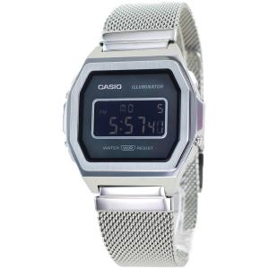 CASIO（カシオ） “STANDARD PREMIUM” A1000M-1BJF シルバー/白蝶貝