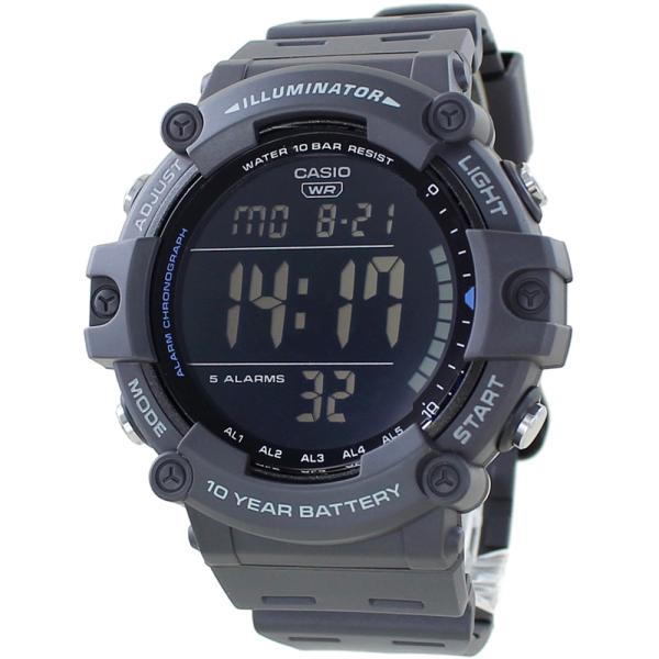 カシオ デジタル 腕時計 水に強い 防水 大きい 見やすい バックライト メンズ レディース プレゼ...