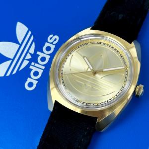adidas（アディダス） 腕時計 手表 メンズ 革ベルト ブラウン おしゃれ 