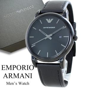 EMPORIO ARMANI 訳あり特価・箱 取説なし アルマーニ 腕時計 メンズ 革 