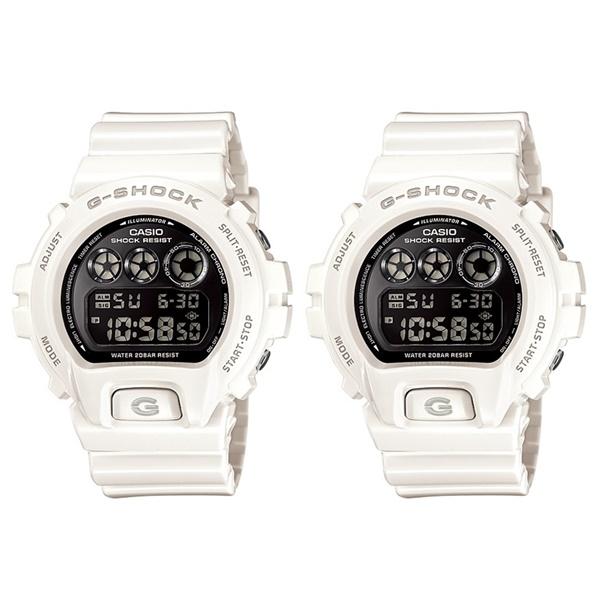 CASIO G-SHOCK Gショック ペアウォッチ Metallic Colors デジタル ホワ...