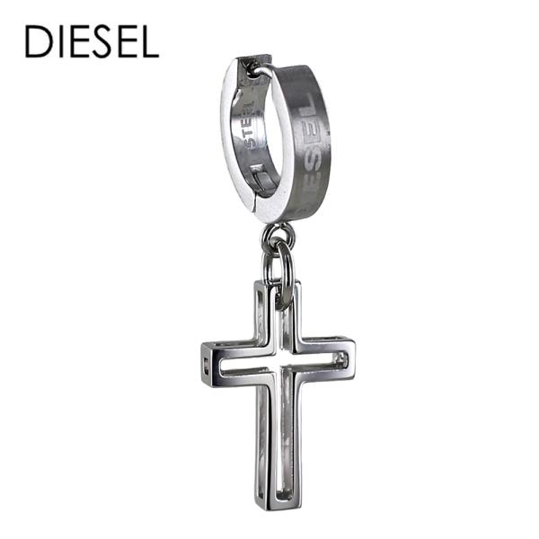 片耳 ピアス ディーゼル メンズ レディース ピアス 十字架 クロス 片耳ピアス 誕生日 クリスマス...