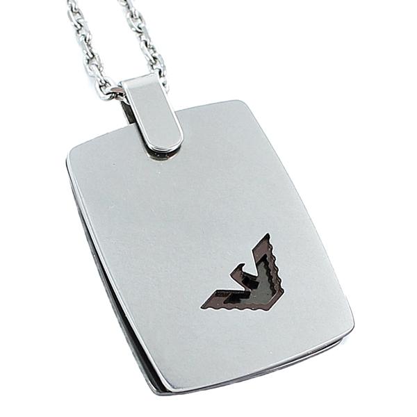 エンポリオアルマーニ ジュエリー ファッション アクセサリー ネックレス ペンダント 3色 プレート...