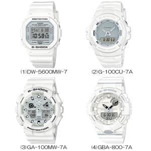 選べる4モデル CASIO G-SHOCK カシオ Gショック ジーショック メンズ レディース ホワイト デジタル アナデジ 腕時計 誕生日プレゼント 父の日｜nopple