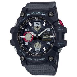 カシオ Gショック G-SHOCK ジーショック メンズ MUDASTER アナデジ タフソーラー ブラック×グレー 20気圧防水 GSG-100-1A8 記念日 爆買 成人 卒業 入学