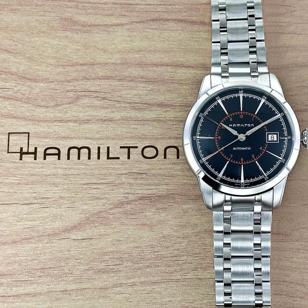 ハミルトン メンズ 腕時計 自動巻き hamilton レイルロード プレゼント 誕生日プレゼント ...